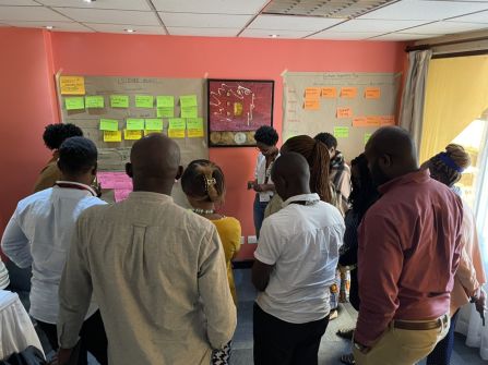 People attending a CEC Training of Trainers workshop in Nairobi, Kenya